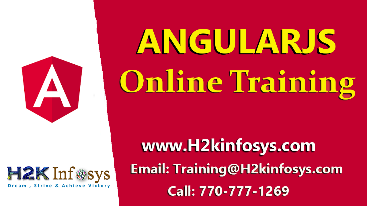 AngularJS Online Training and Placement Assistance