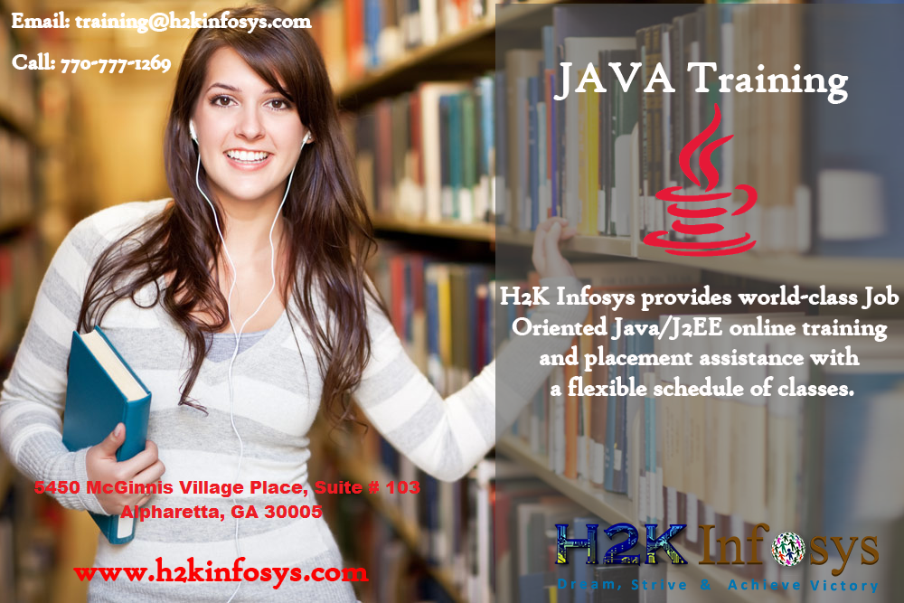 Java Online Training with Real time Projects in US