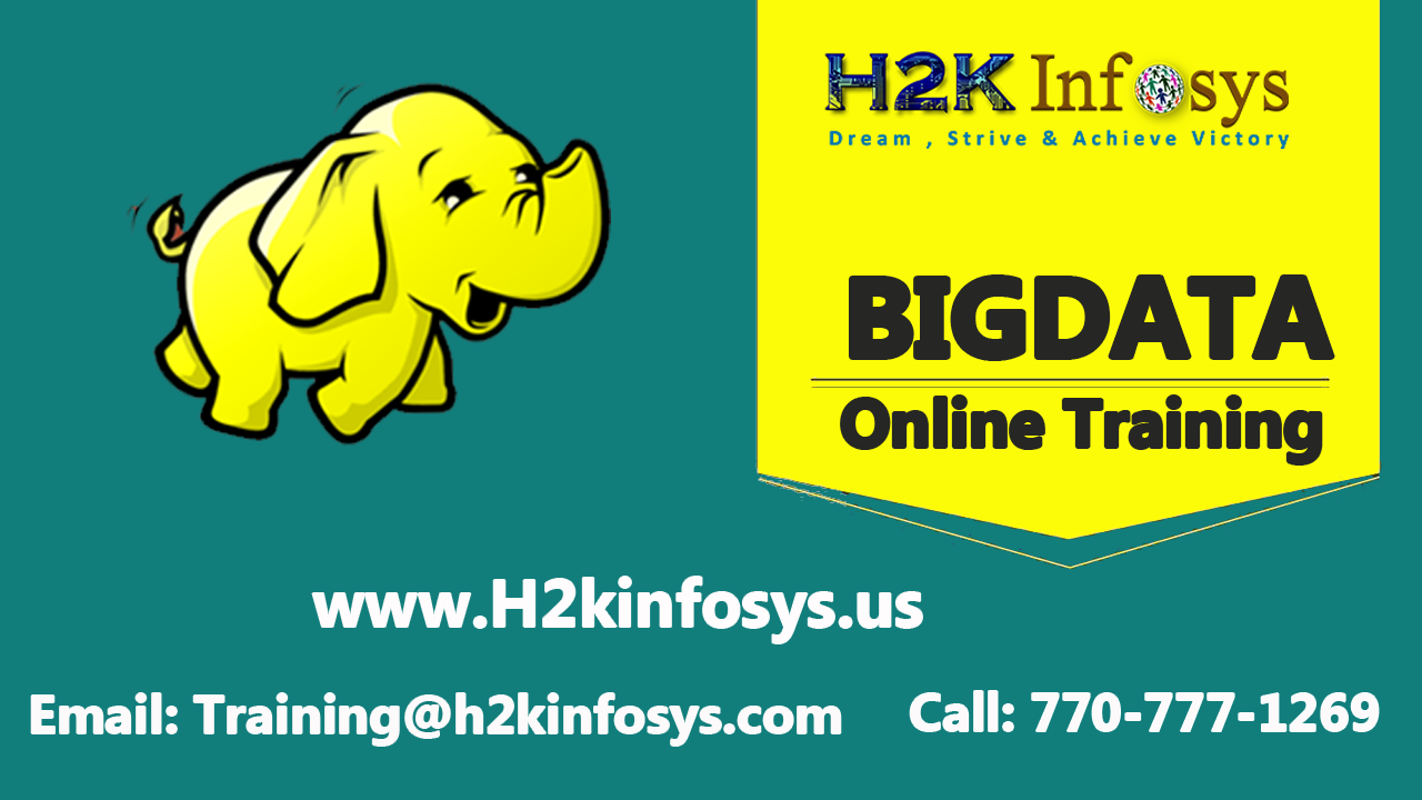  Hadoop Online Training Course in USA