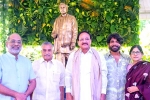 Akkineni Nageswara Rao, ANR 100th Birthday news, anr statue inaugurated, Vice president