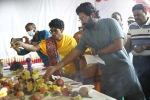 AAA Cinemas breaking news, AAA Cinemas latest updates, allu arjun attends the pooja ceremony of aaa cinemas, Allu arjun multiplex