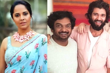 Anasuya Helps Vijay Deverakonda And Puri Jagannadh