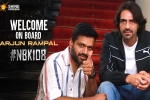 Arjun Rampal, Anil Ravipudi, bollywood antagonist for balakrishna, Rss