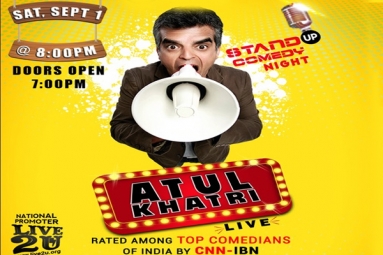 Atul Khatri Live Stand Up Comedy