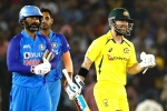 India Vs Australia scoreboard, Australia, australia beats india by 4 wickets in the first t20, Steve smith