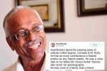 indians in pakistan, indians in pakistan, indian origin pakistani leader b m kutty dies at 89, B m kutty