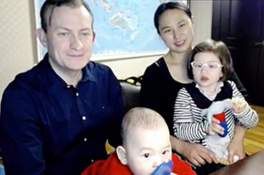 Father speaks about the infamous interview disturbed by adorable kids