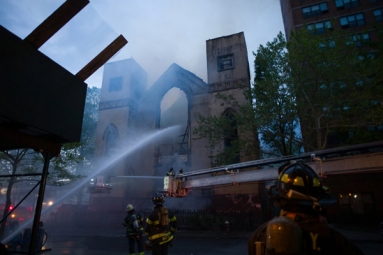 Fire damages Historic Beth Hamedrash Hagodol Synagogue