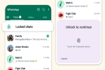Chat Lock beta version, Chat Lock available, chat lock a new feature introduced in whatsapp, Whatsapp chats