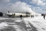 Delta aircraft Toronto Airport news, Delta aircraft Toronto Airport flips, delta aircraft flips upside down on landing at toronto airport, Crash