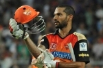 Shikhar Dhawan, Shikhar Dhawan, dhawan leads srh to a comfortable win, Gujarat lions