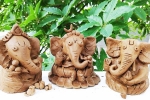 Ganesh chaturthi, how to make ganesha with modelling clay, how to make eco friendly ganesh idol from clay at home, Lord ganesha