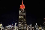Empire State Building, Empire State Realty Trust, empire state building lit up to honour the festival of lights, Connecticut