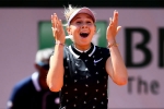 Anisimova, amanda anisimova instagram, french open 2019 amanda anisimova the 17 year old stuns simona halep to reach semis, French open