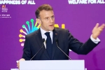 Emmanuel Macron breaking news, Emmanuel Macron India, french president praises india s ai growth, Unique