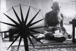 Gandhi spinning wheel letter auction, Mahatma Gandhi spinning wheel, gandhi s letter on spinning wheel may fetch 5k, Gandhi spinning wheel letter auction