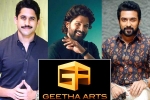 Geetha Arts films, Geetha Arts, geetha arts to announce three pan indian films, Boyapati srinu