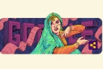 google celebrates madhubala, madhubala neel kamal, google celebrates madhubala s 86th birth anniversary, Doodle