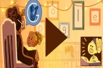 Doodle, Hotbuzz, google s doodle celebrates women s day, Rukmini devi arundale