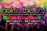 Events in New York, Ny Event, holi in the city 2018, Holi event