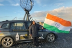 Indian woman Arctic Expedition, arctic, indian woman sets world record in arctic expedition, Santa claus