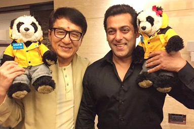Jackie and Salman Khan bond in Mumbai