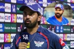 KL Rahul career, KL Rahul, kl rahul s interesting remark on rohit sharma, Wankhede stadium