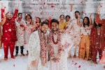 BAPS Mandir in New Jersey, Indian american, indian american gay couple ties the knot at baps mandir in new jersey, Indian wedding