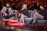 Bollywood, Baahubali team on Koffee with Karan, baahubali trio shares coffee couch on koffee with karan, Director rajamouli