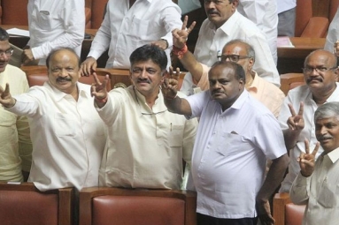 Karnataka Chief Minister Kumaraswamy to Face Floor Test Today