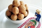 jaggery, soft til ladoo recipe, makar sankranti 2019 know health benefits of tilgul laddu, Laddu