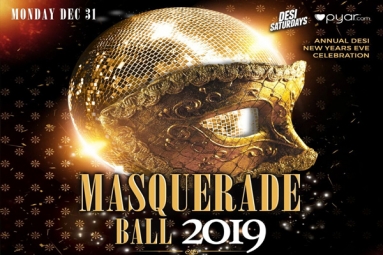 Masquerade Ball 2019 - The Annual Desi New Years Eve Celebration Masquerade Ball 2019 - The Annual Desi New Years Eve Celebration