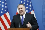pompeo on india pakistan, united states working hard pompeo, mike pompeo hopeful that we can take down the tensions between indian and pakistan, Manila