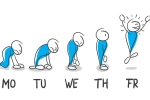 work, stress, kick off your monday blues, Happy days