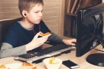 children using internet, junk food, more internet time soars junk food request by kids study, Autism