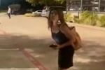 Racism on Indian women, Racist Attack In Texas name, racist attack in texas woman arrested, Hate crime