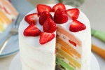 simple, simple, rainbow cake easy recipe make at home, Recipes