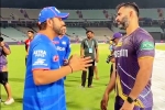 Rohit Sharma KKR, Mumbai Indians, rohit sharma s unfiltered chat with kkr coach breaks internet, Viral video