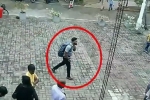 sri lanka bombings, sri lanka bombings, watch footage of suspected suicide bomber entering sri lankan church released, Sri lanka blasts