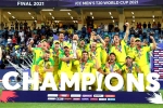 New Zealand, T20 World Cup 2021 Final scoreboard, t20 world cup 2021 final australia beat new zealand, David warner