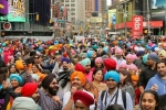 Times Square on Turban Day, sikhs in new york, thousands celebrate sikh culture at times square on turban day, Sikhism