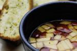 Apple, Tomato and truffle soup, healthy apple tomato and truffle soup, Tomato juice