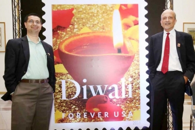 23 countries celebrate release of Diwali stamp in US!