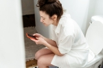 Using Phone in the Toilet, Phone in the Toilet breaking, stop scrolling your phone in the toilet, That