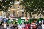 protest, London, pakistanis sing vande mataram alongside indians during anti china protests in london, India and pakistan
