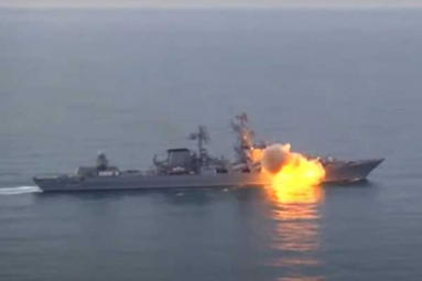 Russia&#039;s top Warship Sinks in the Black Sea