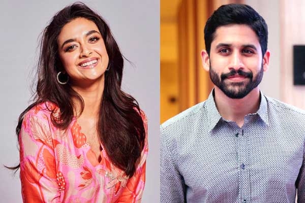 Keerthy Suresh in Naga Chaitanya's Film?