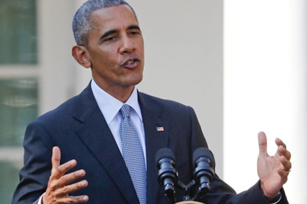 Stop whining, Obama tells Donald Trump