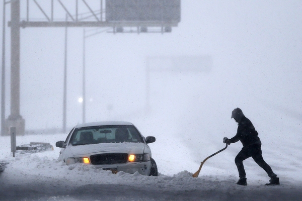 New Jersey Digs Out After Powerful Storm