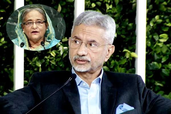 S Jaishankar Responds on Sheikh Hasina's India Stay S Jaishankar Responds on Sheikh Hasina's India Stay